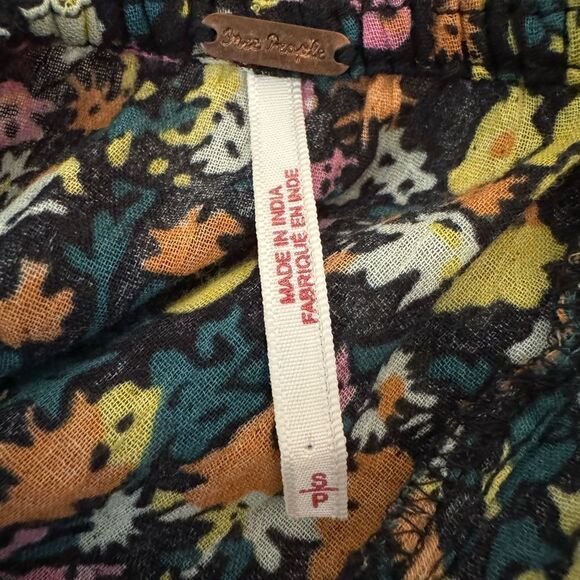 Free People Gardenia Printed Embellished Tunic Top - Picture 9 of 10